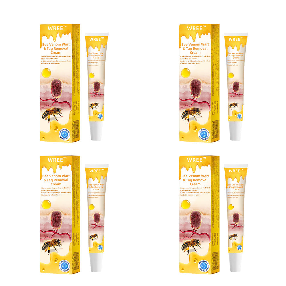 🐹WREE™ Bee Venom Wart & Tag Removal Cream(👨⚕Suitable for all skin types)🐝(🔥Last day promotion 60% off)
