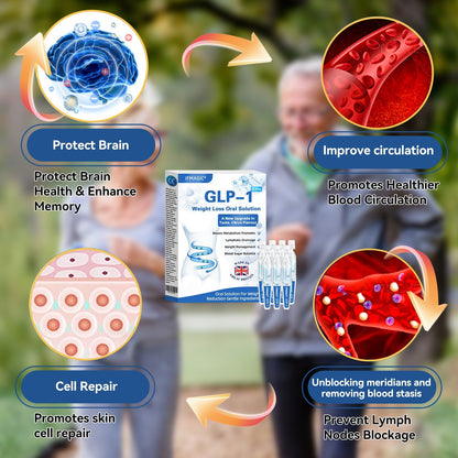 IFMAGIC® GLP-1 Pro Weight Loss Oral Solution👩‍⚕️One dose a day — see results in 7 days🔥Suitable for obesity, cardiovascular diseases, diabetes, sleep apnea, high cholesterol and blood lipids, joint problems, and various other conditions🌺